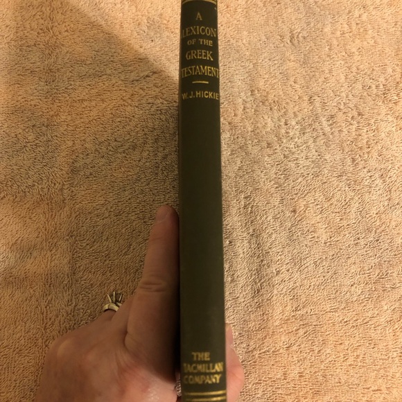 Vintage 1908 A Lexicon of the Greek Testament Macmillan Company RARE - Picture 3 of 11